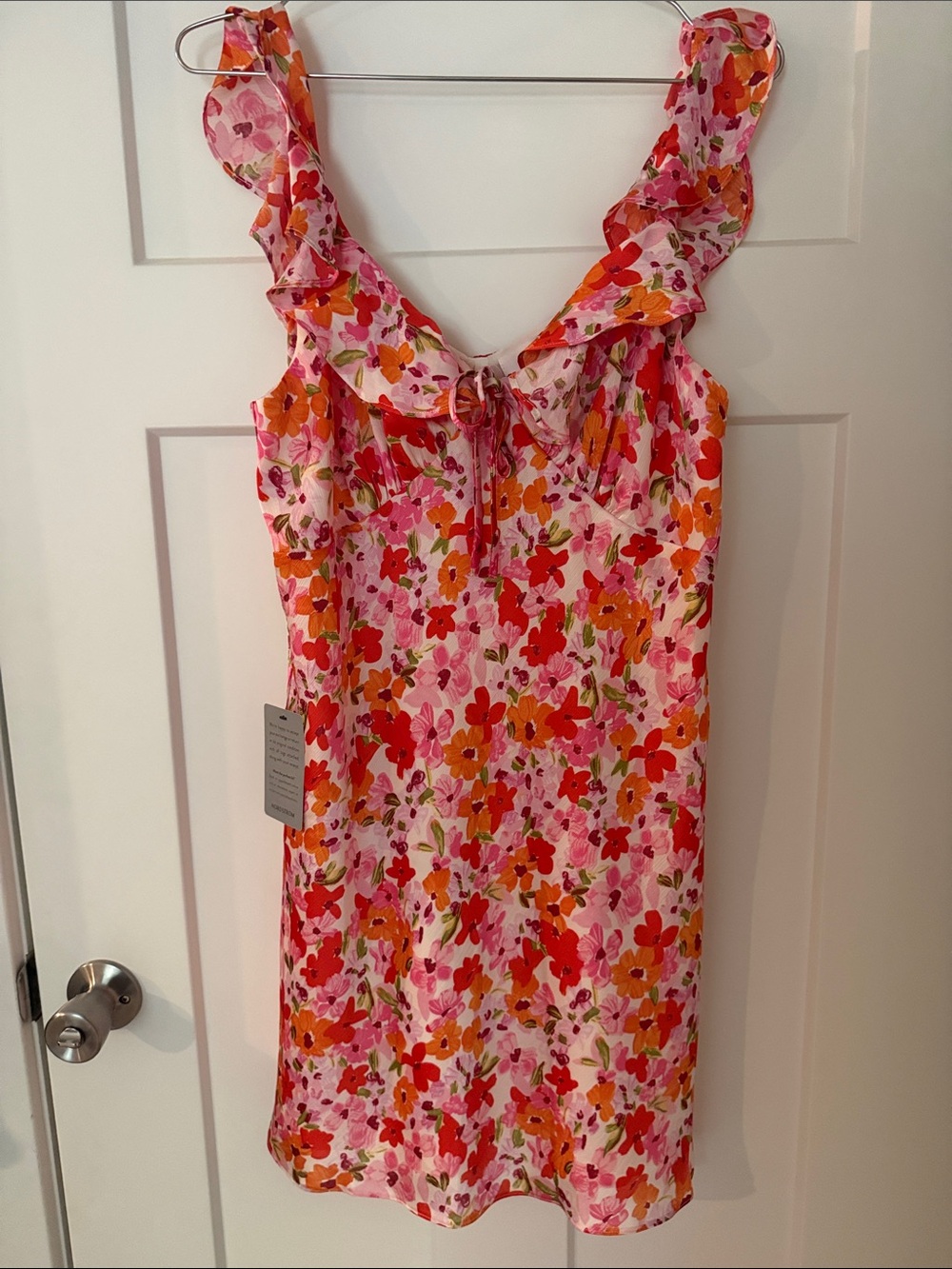 ASTR The Label Floral Ruffle Mini Dress - Picture 2 of 4